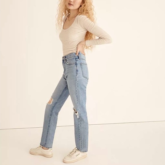 Madewell Denim - NWT madewell the perfect vintage straight jean